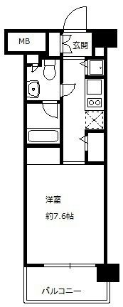 ニューシティアパートメンツ亀戸の間取り画像