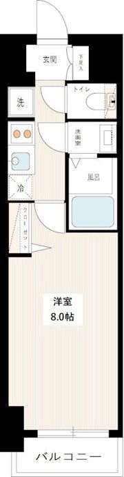 MAXIV西大島の間取り画像