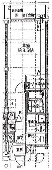 GENOVIA原木中山の間取り画像
