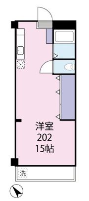 大建本八幡コーポの間取り画像