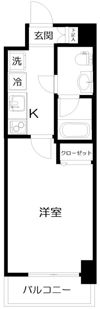 PARK SQUARE国府台の間取り画像