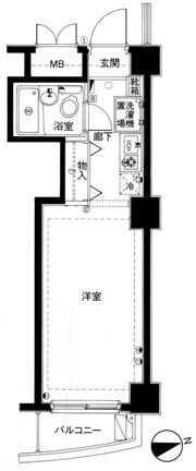 メインステージ中野弥生町の間取り画像