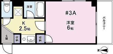 早稲田桜並木AVEの間取り画像