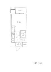 UURコート錦糸町の間取り画像