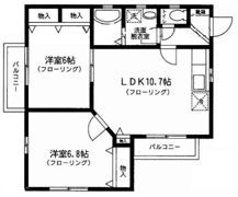 ラスコンデスの間取り画像