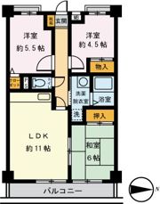 アーベイン成城の間取り画像