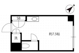 カーサ渋谷第二の間取り画像