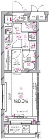 ディアレイシャス世田谷上町の間取り画像