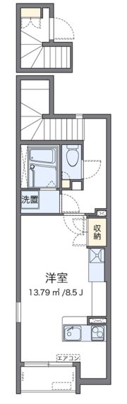 レオネクストサウスフローラの間取り画像