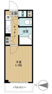 ルーブル中目黒弐番館の間取り画像