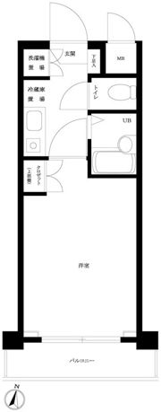 ルーブル駒沢大学IIの間取り画像