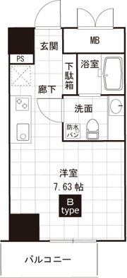 エムグランジュの間取り画像