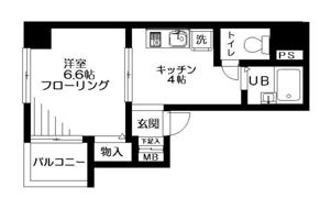 ジョワメゾン田端の間取り画像