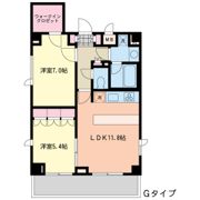 エスティメゾン代沢の間取り画像