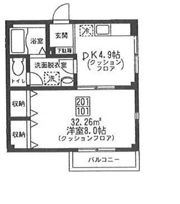 リヴィエール西原の間取り画像