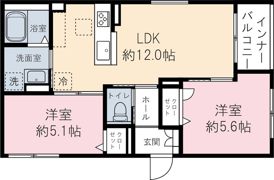 （仮称）鈴谷2丁目レジデンスの間取り画像