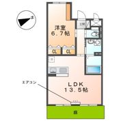 Iris（アイリス）与野本町の間取り画像