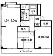 加藤マンションの間取り画像