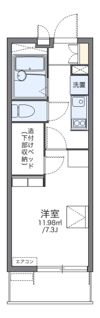 レオパレスWISTERIAの間取り画像