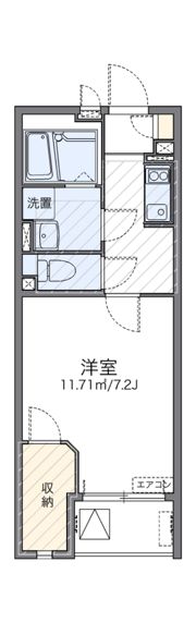レオネクストラフィーネの間取り画像