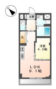 ブライトヒルズの間取り画像