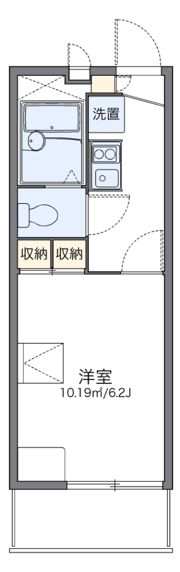 レオパレスやたみの間取り画像
