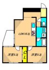 ハイツ自然園の間取り画像