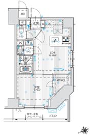 HY’s SUMIDA PARK RESIDENCEの間取り画像