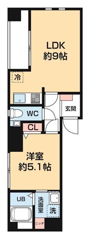L.CASA住吉の間取り画像
