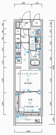 TRADIS 赤塚の間取り画像