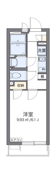 クレイノFAIR八雲の間取り画像