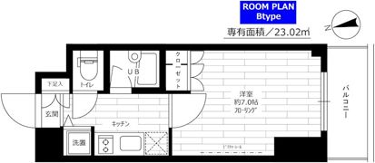 グランドコンシェルジュ大森西の間取り画像