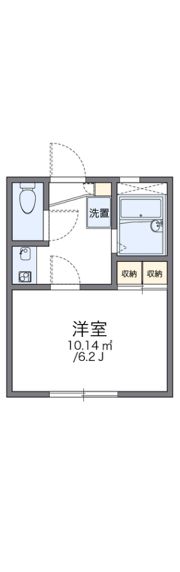 レオパレス千草園の間取り画像