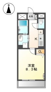 ヴェルデみなみの間取り画像