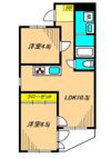 ハイツ自然園の間取り画像