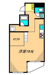 ハイツ自然園の間取り画像