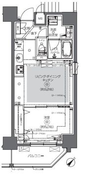 ZOOM日本橋馬喰町の間取り画像
