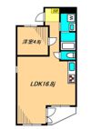 ハイツ自然園の間取り画像