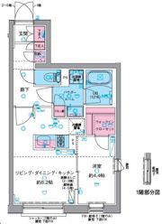 GENOVIA鵜の木の間取り画像