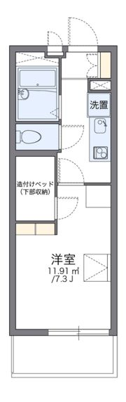レオパレス言問の間取り画像