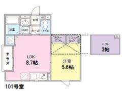 BRICKsの間取り画像