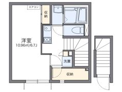 レオネクストSRKの間取り画像