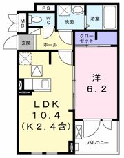 ジェルメ・ブリーズIIIの間取り画像