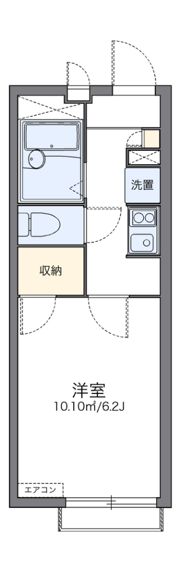 レオパレス日野本町の間取り画像