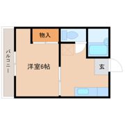 コーポサンライズA棟の間取り画像