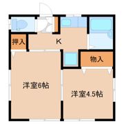 第二信和荘の間取り画像