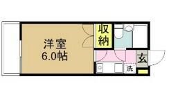 メゾンコスモスの間取り画像