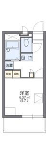 レオパレスエスペランサ分梅の間取り画像