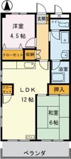 みやび野ハイツの間取り画像
