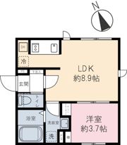 CASA PIAZZA Tachikawaの間取り画像